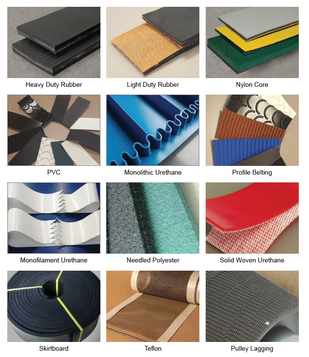 conveyor belt materials