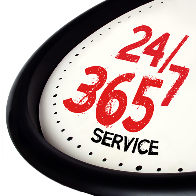 24-hour emergency belting service